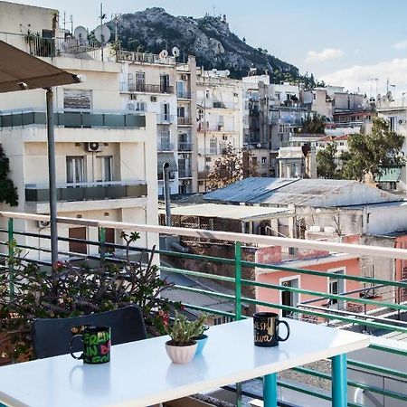 Bright Apt. With Lovely View In Lycabettus! Apartment Athena Bagian luar foto