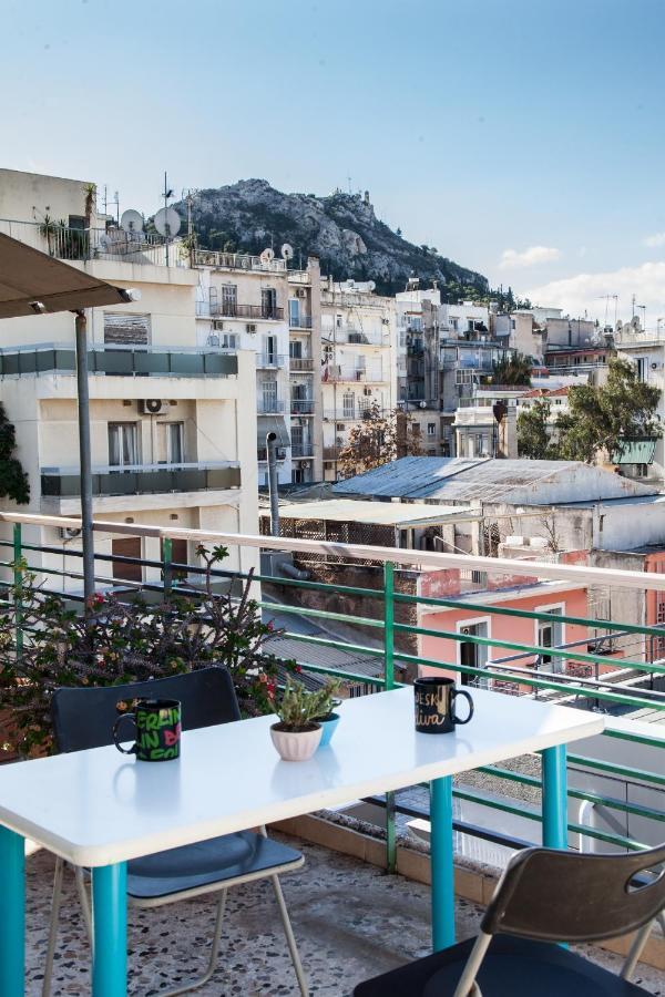 Bright Apt. With Lovely View In Lycabettus! Apartment Athena Bagian luar foto